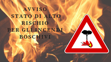 Regione Lombardia – Avviso stato di alto rischio di incendio boschivo