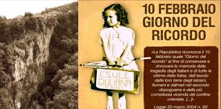 Giorno del Ricordo – 10 febbraio