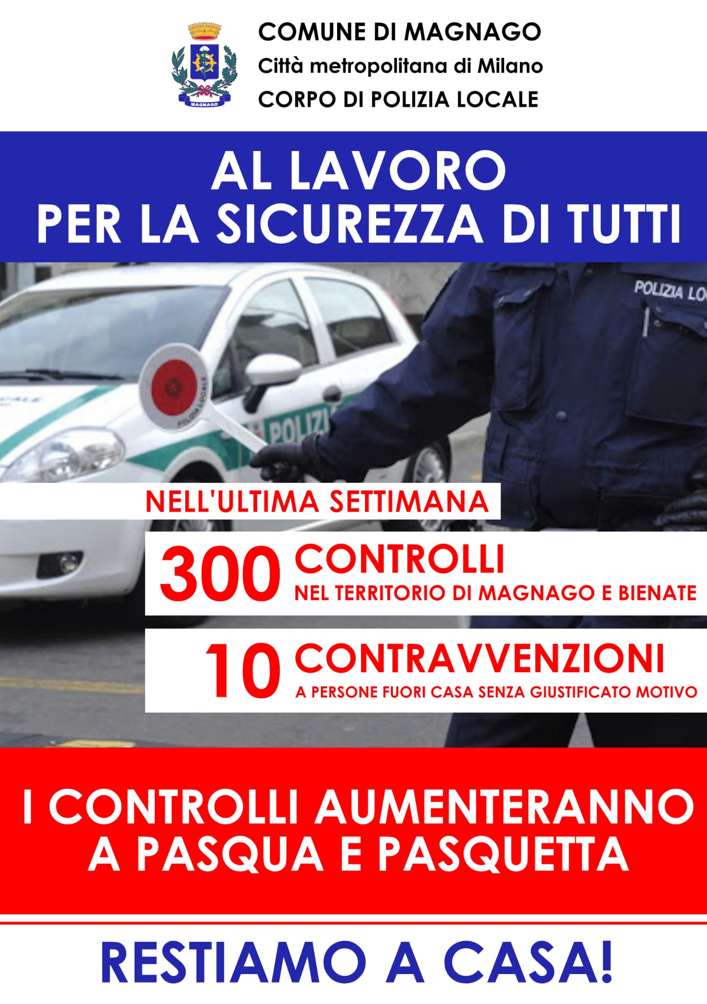 AL LAVORO PER LA SICUREZZA DI TUTTI