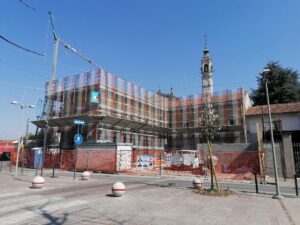 PROSEGUONO I LAVORI DI RESTAURO EX COOPERATIVA SAN MARTINO – PIAZZA SAN MICHELE