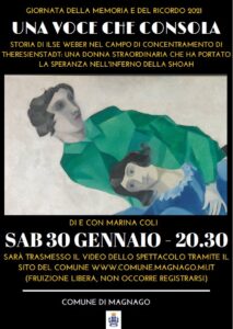 UNA VOCE CHE CONSOLA – Spettacolo