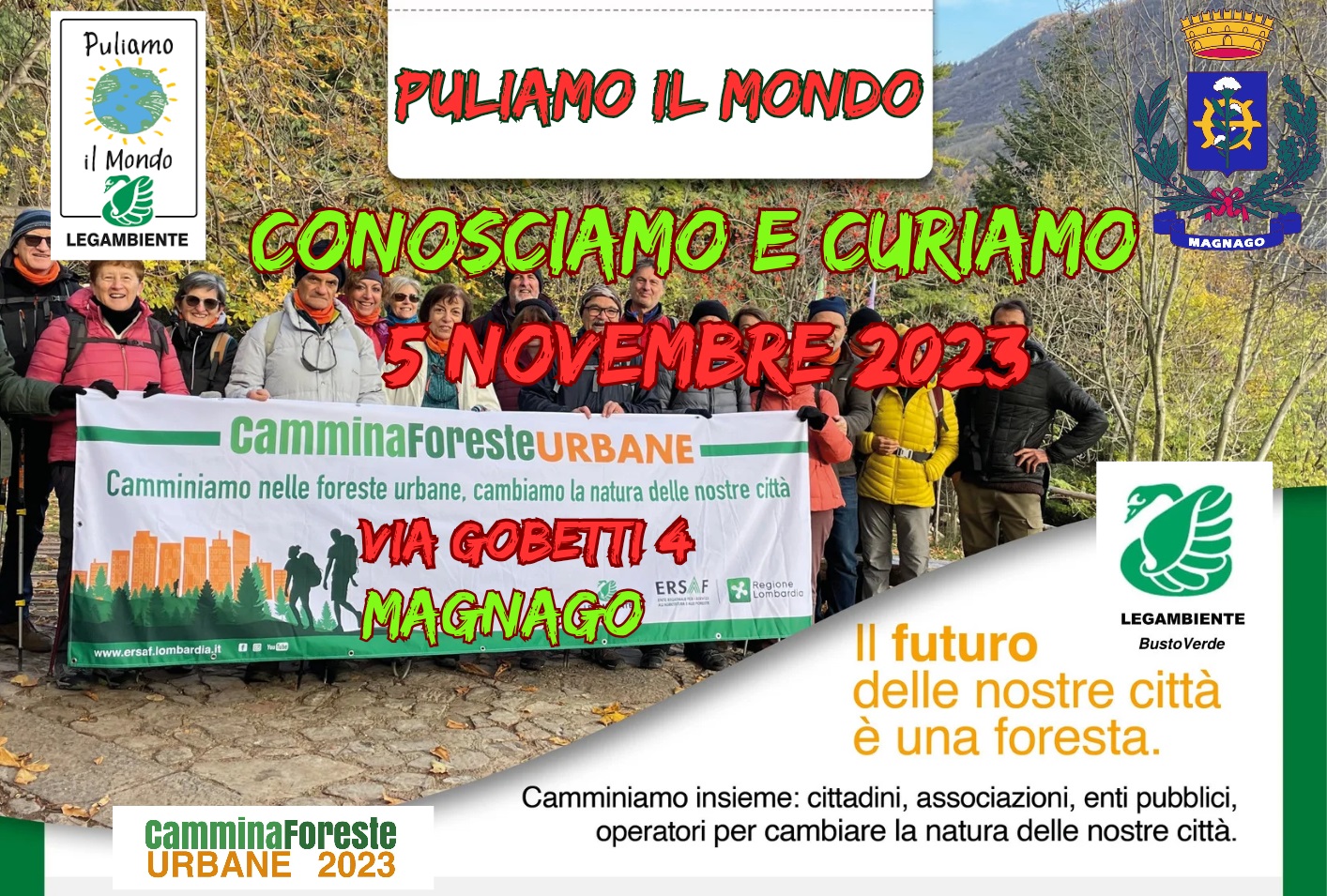 Puliamo il Mondo – Conosciamo e curiamo – 5 novembre 2023