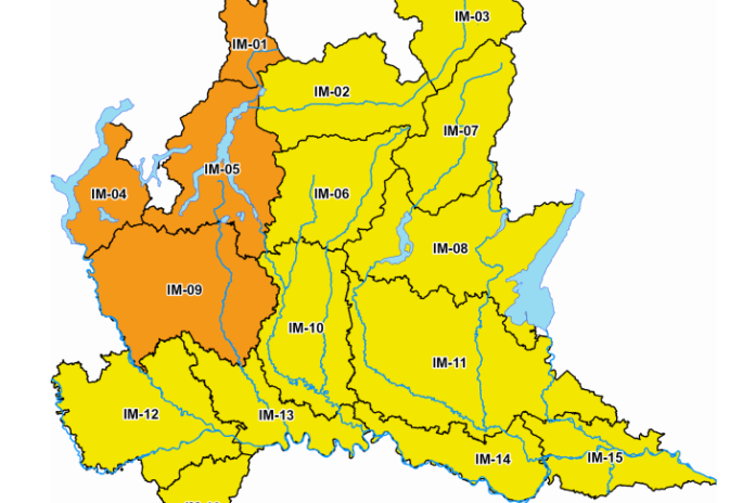 ATTENZIONE: Allerta Meteo Codice Arancio