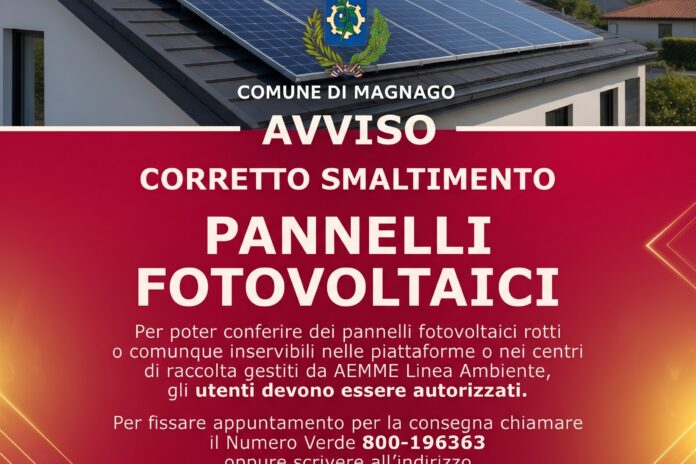 Corretto Smaltimento Pannelli Fotovoltaici